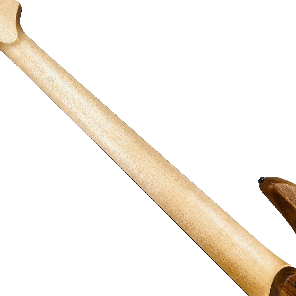 Fodera Yin Yang 5 Standard Series II Pau Amarillo / Walnut - Natural - 16