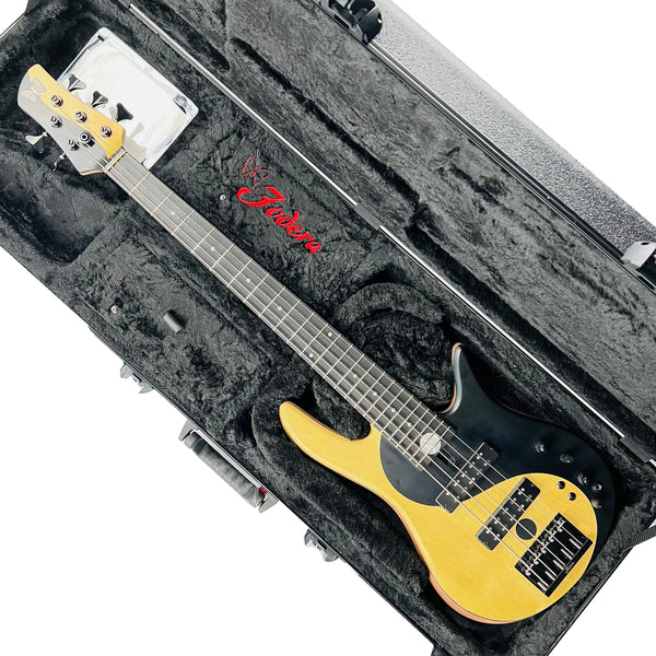 Fodera Yin Yang 5 Standard Series II Pau Amarillo / Walnut - Natural - 19