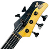 Fodera Yin Yang 5 Standard Series II Pau Amarillo / Walnut - Natural - 9