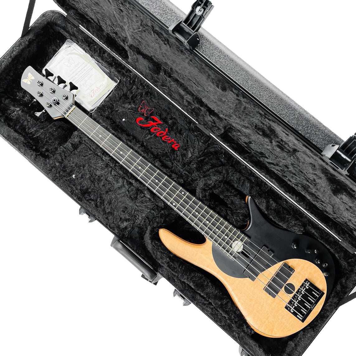 Fodera Yin Yang Standard 5-String Blister Maple / Mahogany