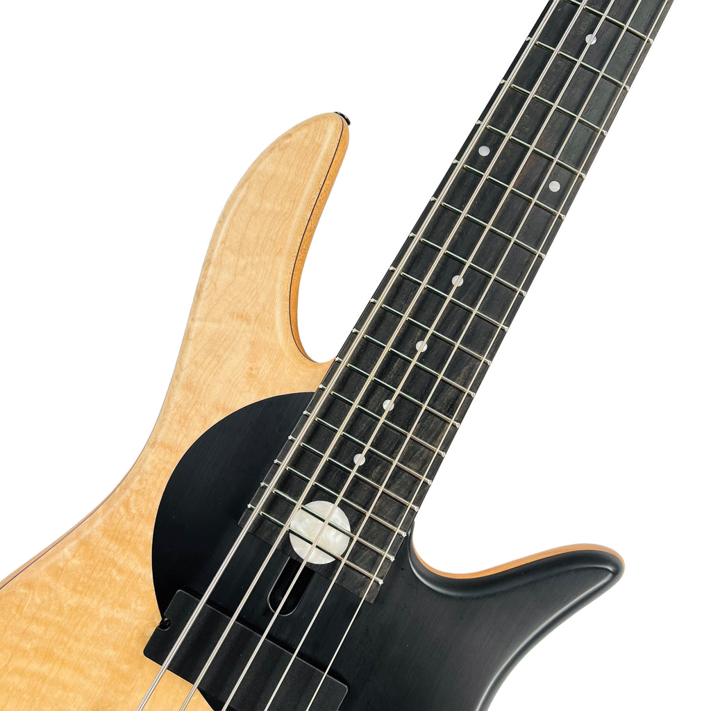 Fodera Yin Yang Standard 5-String Bass Guitar Blister Maple / Mahogany - Natural - 3