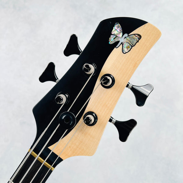 Fodera Yin Yang Standard Flame Top 4-String 2017 - Natural - 12