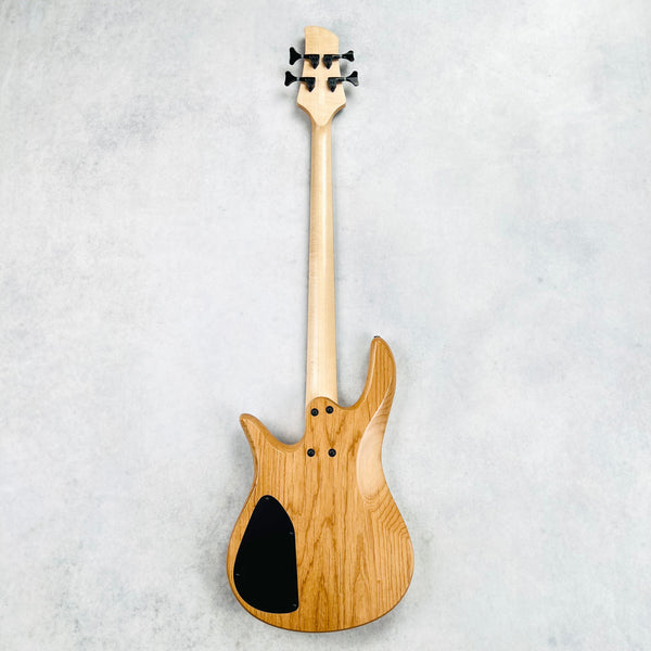 Fodera Yin Yang Standard Flame Top 4-String 2017 - Natural - 14