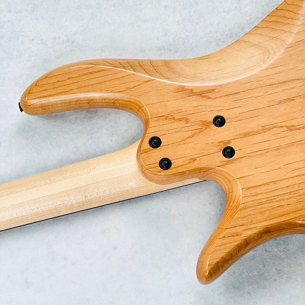 Fodera Yin Yang Standard Flame Top 4-String 2017 - Natural - 16