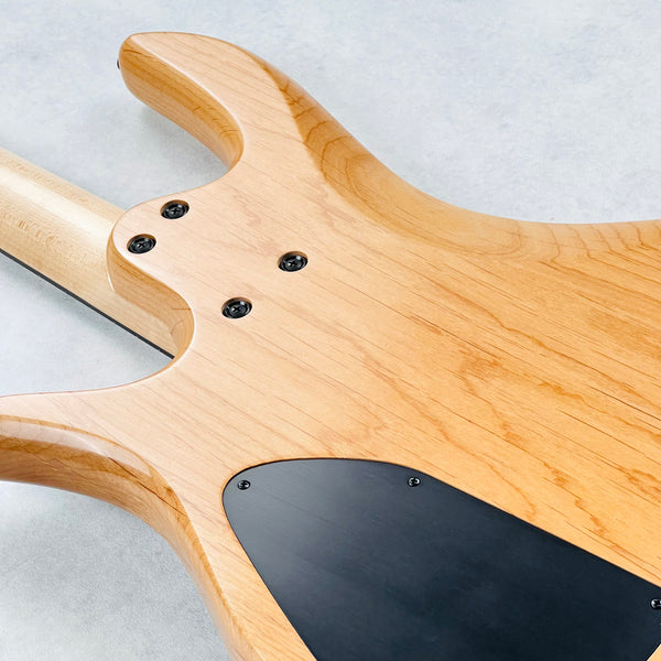 Fodera Yin Yang Standard Flame Top 4-String 2017 - Natural - 17