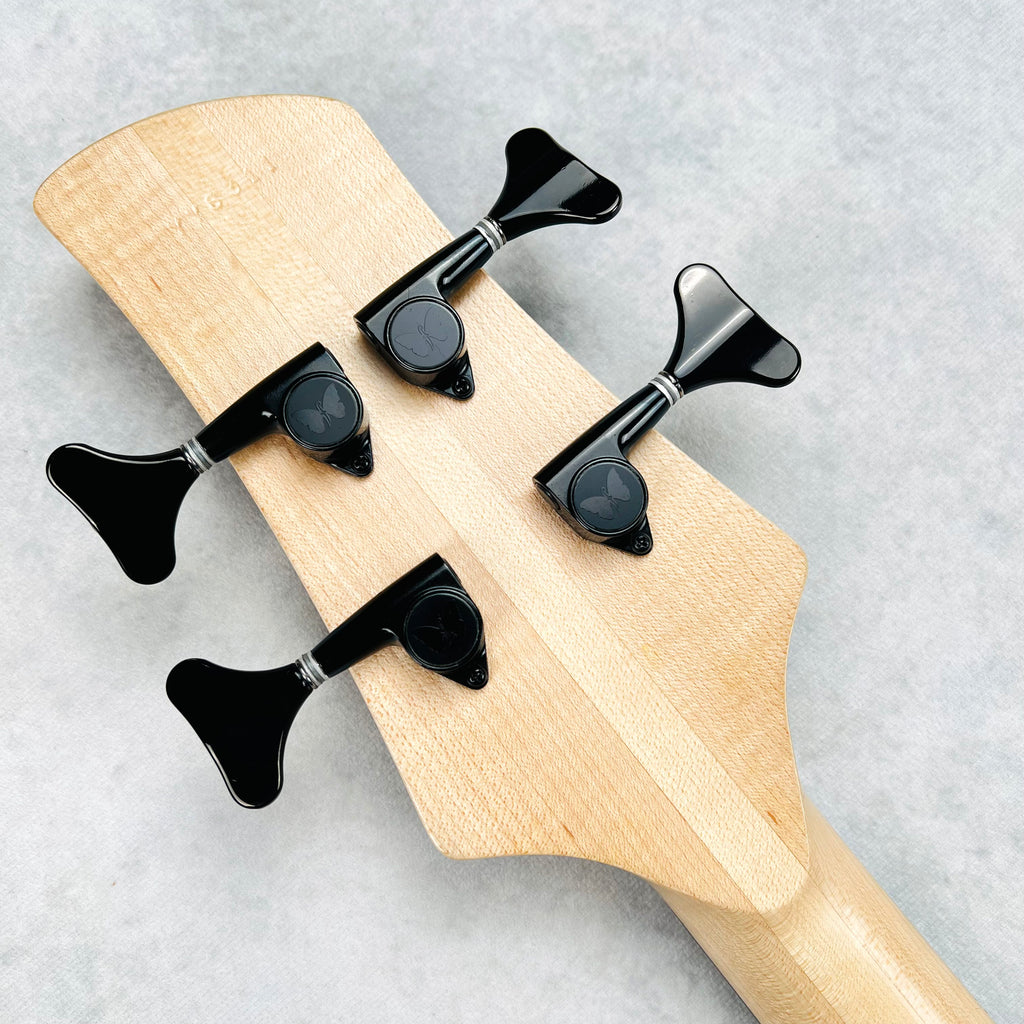 Fodera Yin Yang Standard Flame Top 4-String 2017 - Natural - 19