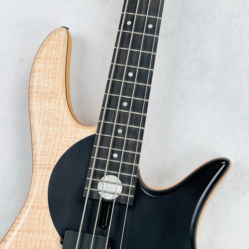 Fodera Yin Yang Standard Flame Top 4-String 2017 - Natural - 3