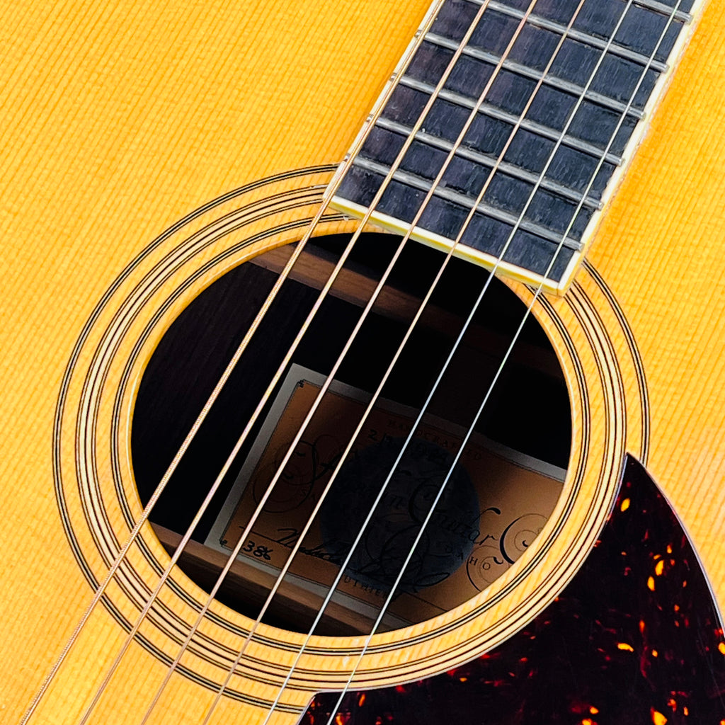 Franklin Orchestra Model Brazilian Rosewood OM Acoustic Guitar 1984 - Natural - 9