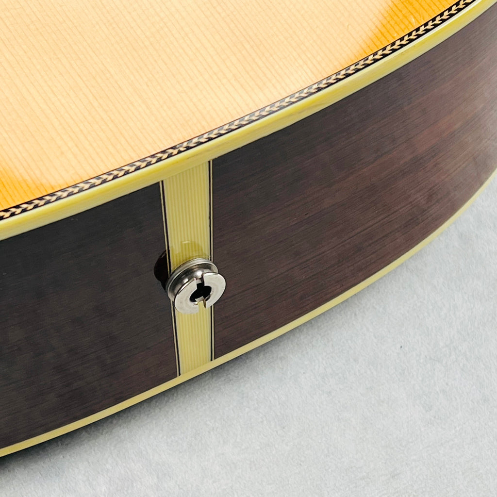 Franklin Orchestra Model Brazilian Rosewood OM Acoustic Guitar 1984 - Natural - 11