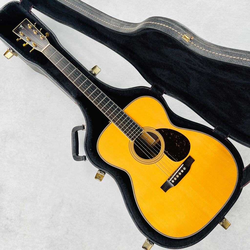 Franklin Orchestra Model Brazilian Rosewood OM Acoustic Guitar 1984 - Natural - 25