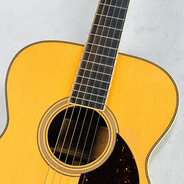 Franklin Orchestra Model Brazilian Rosewood OM Acoustic Guitar 1984 - Natural - 3