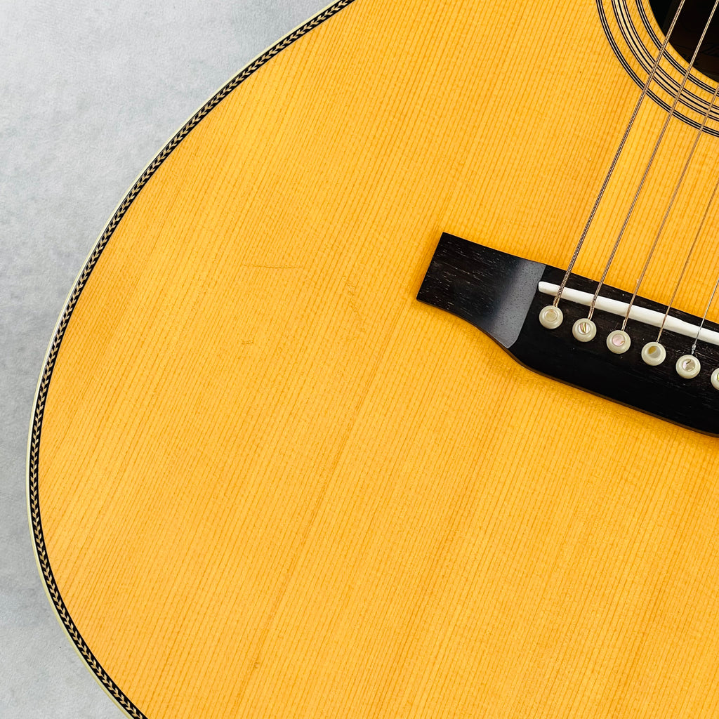 Franklin Orchestra Model Brazilian Rosewood OM Acoustic Guitar 1984 - Natural - 4