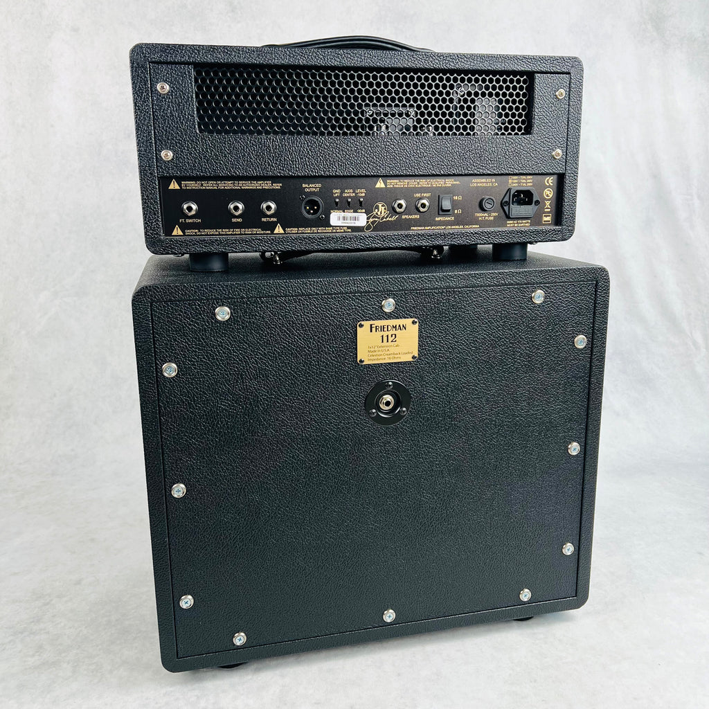 Friedman JJ-Junior Jerry Cantrell Signature 20w Guitar Amp Head & 1x12 Cabinet - Black - 10