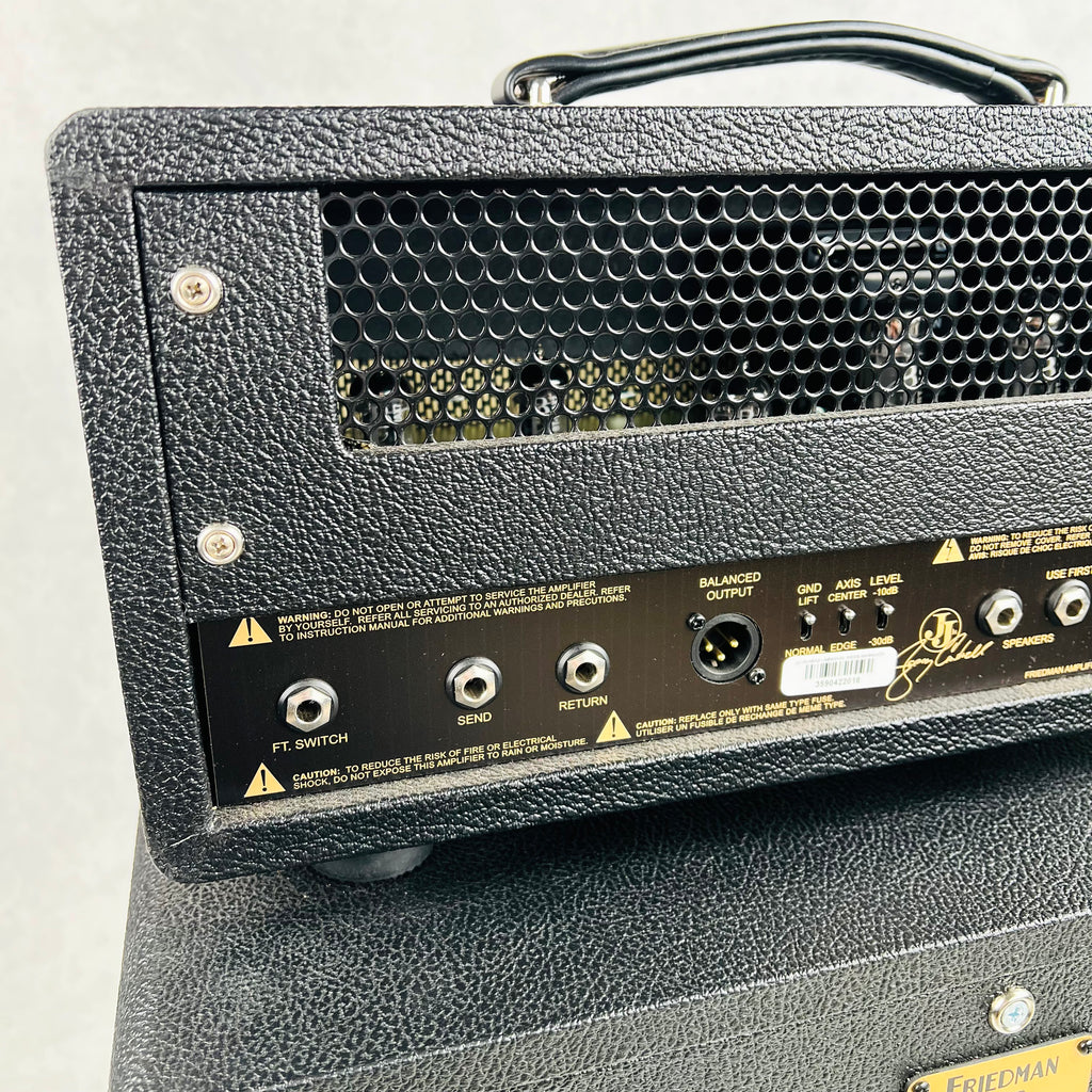 Friedman JJ-Junior Jerry Cantrell Signature 20w Guitar Amp Head & 1x12 Cabinet - Black - 11