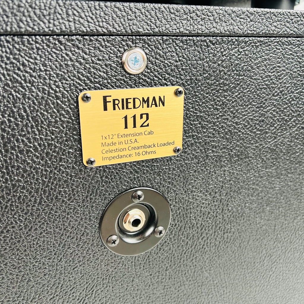 Friedman JJ-Junior Jerry Cantrell Signature 20w Guitar Amp Head & 1x12 Cabinet - Black - 14