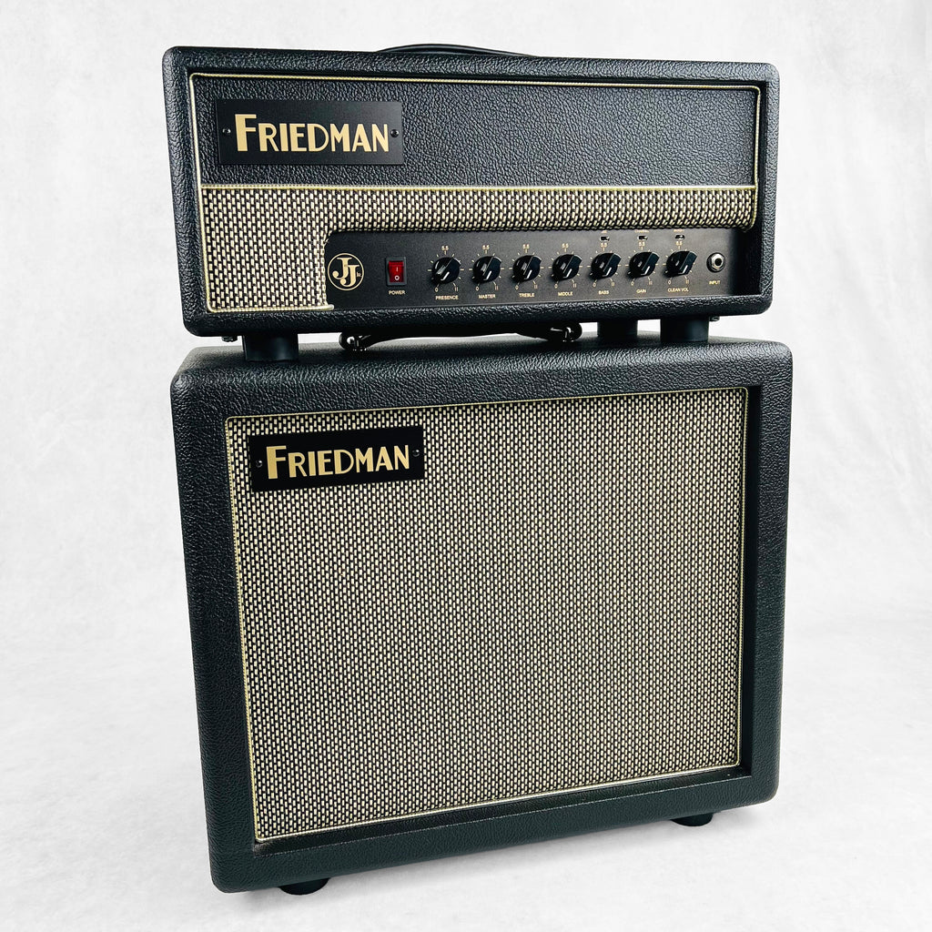 Friedman JJ-Junior Jerry Cantrell Signature 20w Guitar Amp Head & 1x12 Cabinet - Black - 1