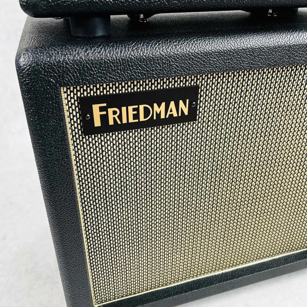 Friedman JJ-Junior Jerry Cantrell Signature 20w Guitar Amp Head & 1x12 Cabinet - Black - 4