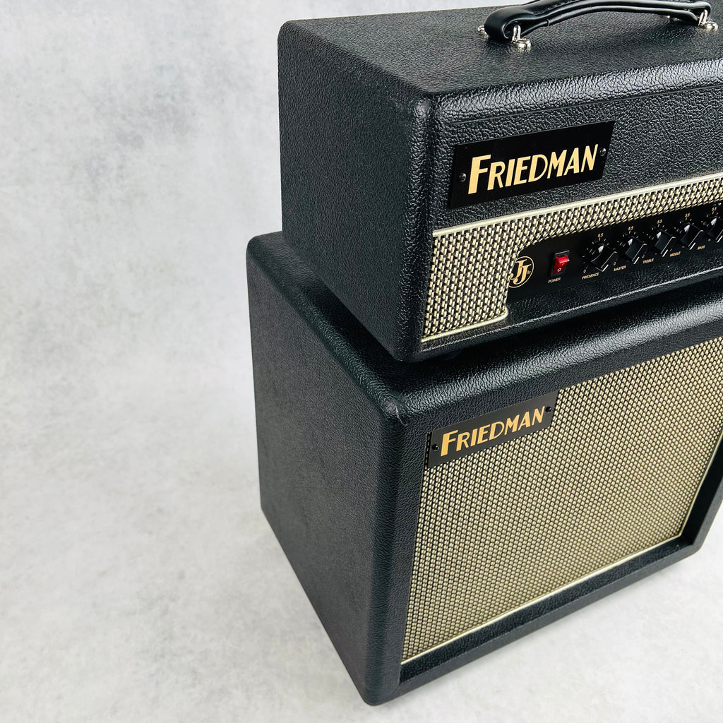 Friedman JJ-Junior Jerry Cantrell Signature 20w Guitar Amp Head & 1x12 Cabinet - Black - 7