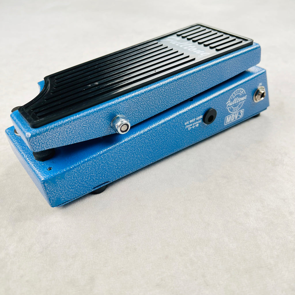 Fulltone Custom Shop Mini Deja Vibe MDV-3 Chorus Vibrato Pedal - Blue - 5