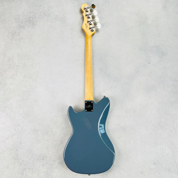 G&L Fullerton Deluxe Fallout Shortscale 4-String Bass 2023 - Pearl Grey - 9