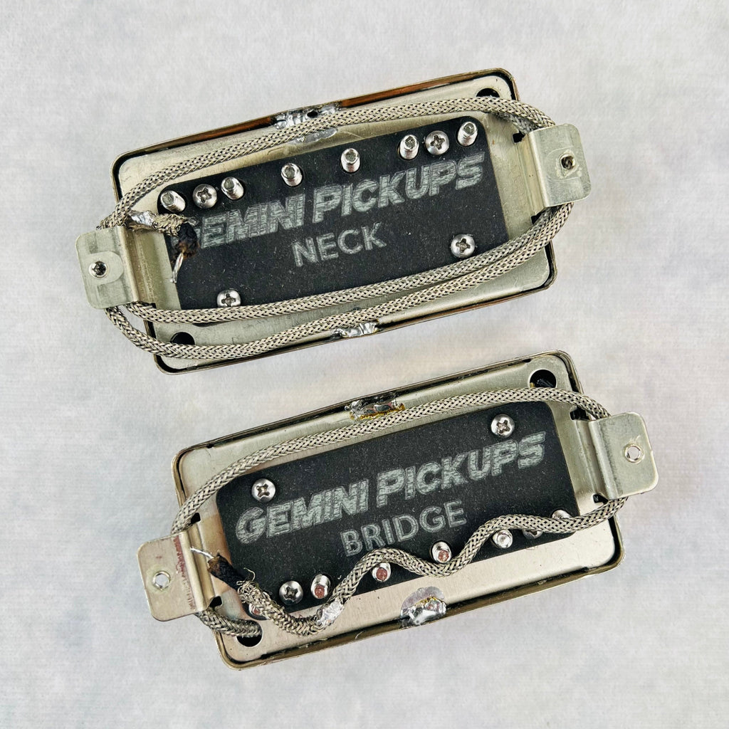 Gemini Mercury One Humbucker Set 53mm - Aged Nickel - 4