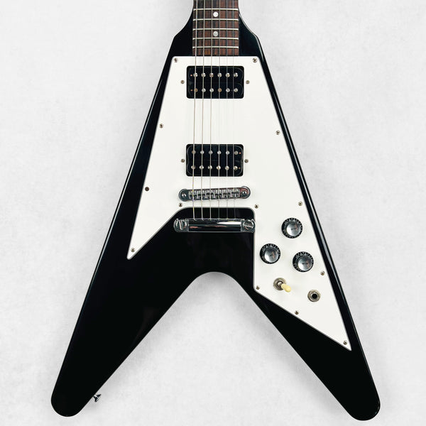 1995 Gibson USA '67 Flying V Electric Guitar Ebony - 1