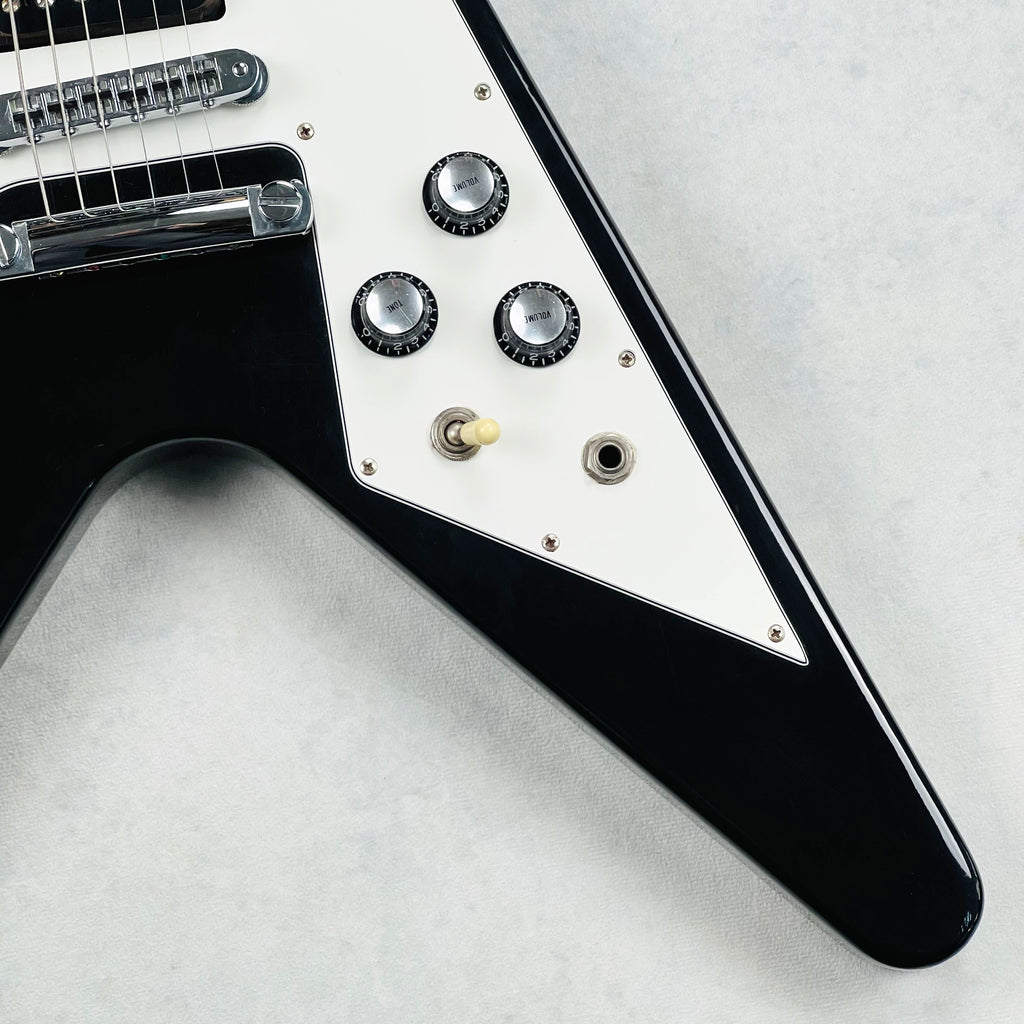 1995 Gibson USA '67 Flying V Electric Guitar Ebony - 5