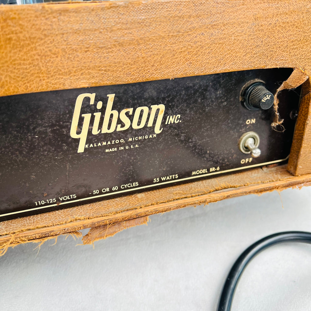 Gibson BR-6 1x10" Combo Amplifier 1950 - Brown - 15