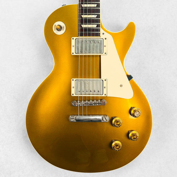 Gibson Custom Shop 1957 Les Paul Standard Reissue VOS 2014 - Goldtop Darkback - 1