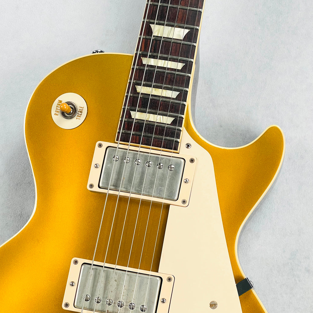 Gibson Custom Shop 1957 Les Paul Standard Reissue VOS 2014 - Goldtop Darkback - 3