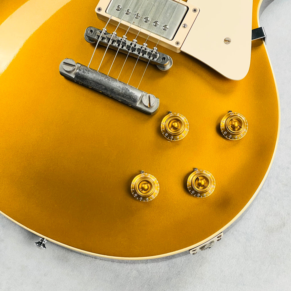 Gibson Custom Shop 1957 Les Paul Standard Reissue VOS 2014 - Goldtop Darkback - 5
