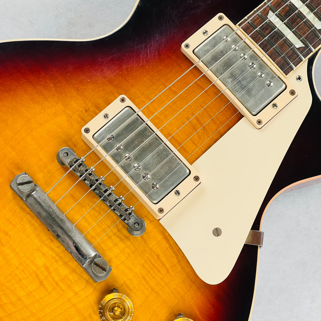 Gibson Custom Shop 1958 Les Paul Reissue Standard Historic VOS 2015 - Darkburst - 11