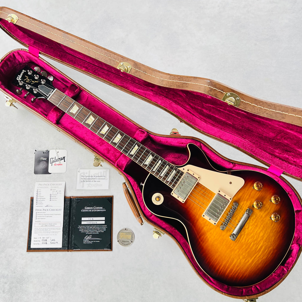 Gibson Custom Shop 1958 Les Paul Reissue Standard Historic VOS 2015 - Darkburst - 22