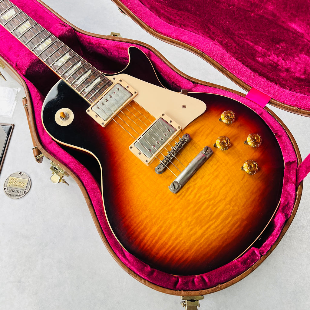 Gibson Custom Shop 1958 Les Paul Reissue Standard Historic VOS 2015 - Darkburst - 23