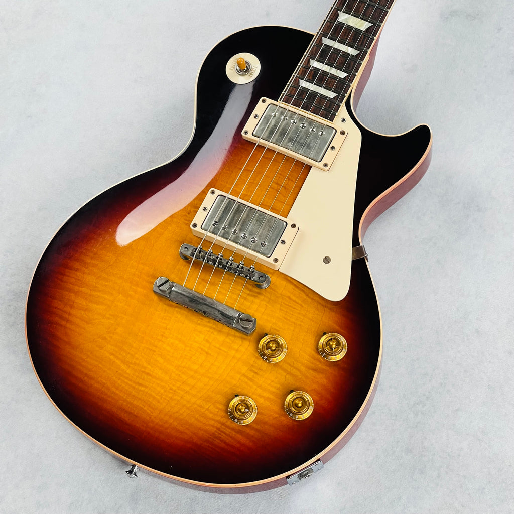 Gibson Custom Shop 1958 Les Paul Reissue Standard Historic VOS 2015 - Darkburst - 3