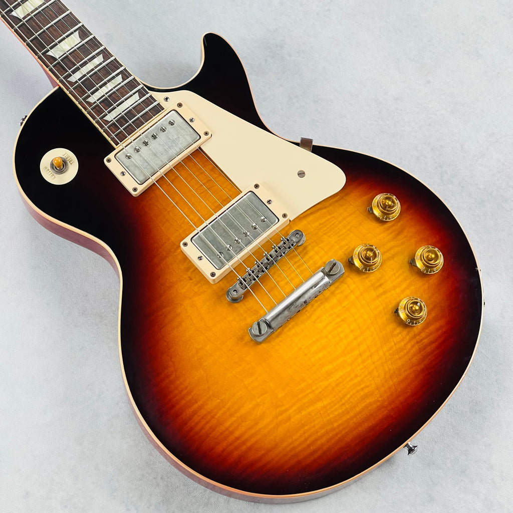 Gibson Custom Shop 1958 Les Paul Reissue Standard Historic VOS 2015 - Darkburst - 4