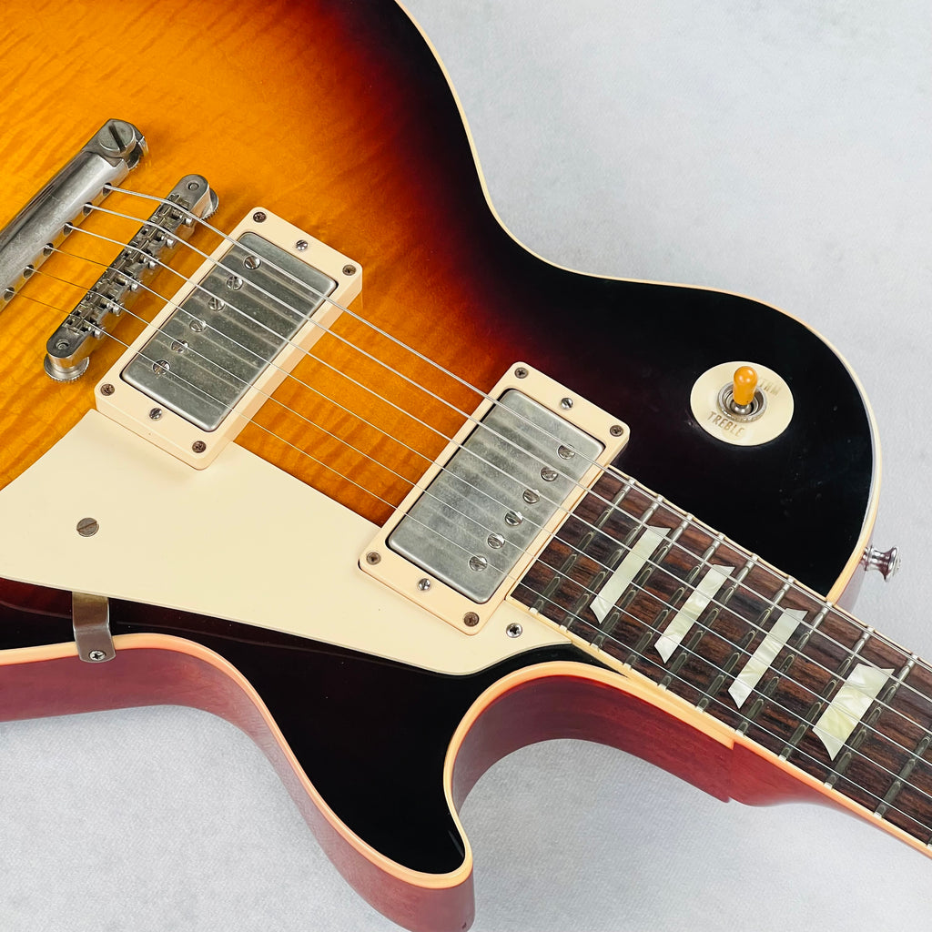 Gibson Custom Shop 1958 Les Paul Reissue Standard Historic VOS 2015 - Darkburst - 7