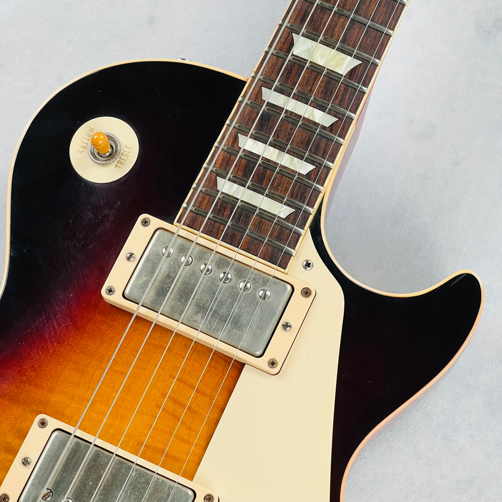 Gibson Custom Shop 1958 Les Paul Reissue Standard Historic VOS 2015 - Darkburst - 8
