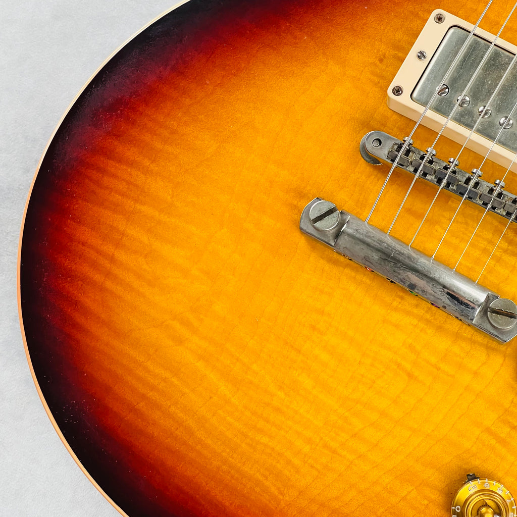 Gibson Custom Shop 1958 Les Paul Reissue Standard Historic VOS 2015 - Darkburst - 9