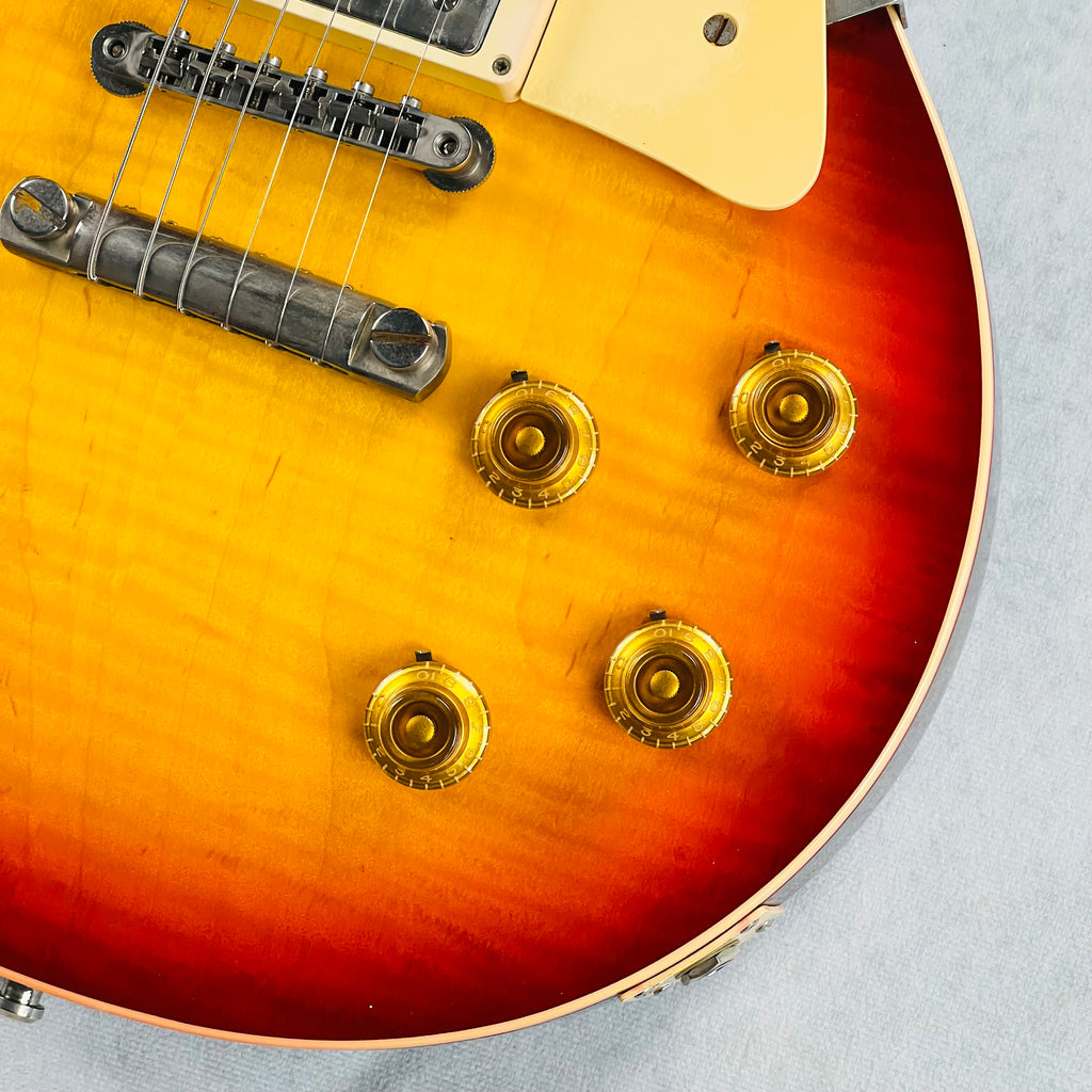 Gibson Custom Shop 1958 Les Paul Reissue VOS Wildwood Spec 2020 - Vintage Cherry Sunburst - 9