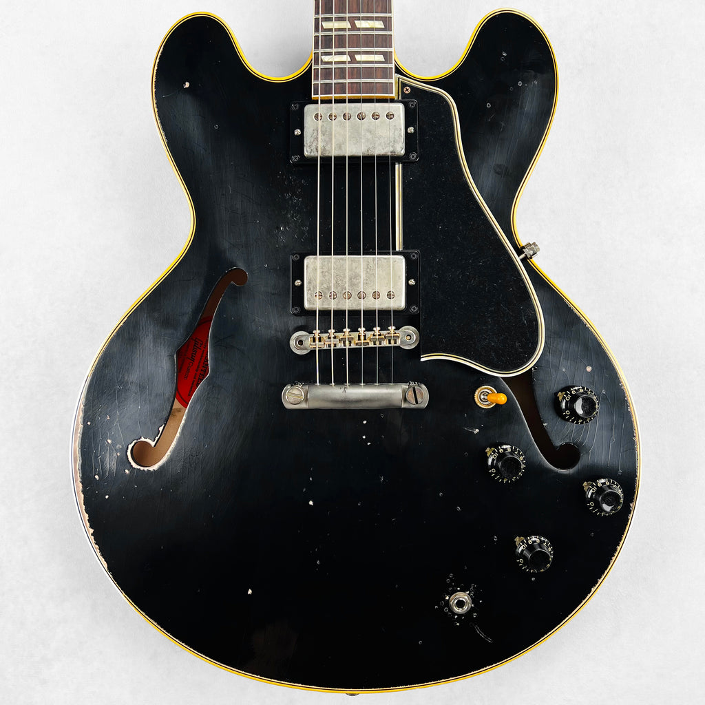 Gibson Custom Shop 1959 ES-345 Reissue Murphy Lab Heavy Aged 2025 - Ebony - 1