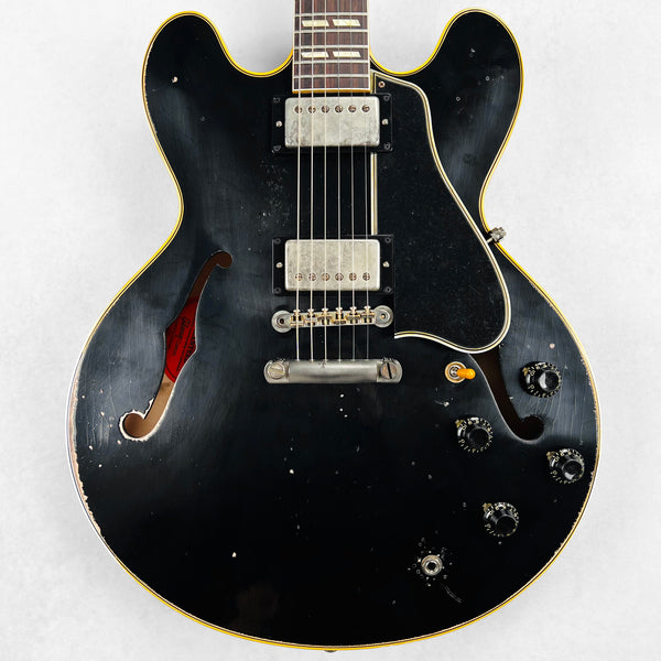 Gibson Custom Shop 1959 ES-345 Reissue Murphy Lab Heavy Aged 2025 - Ebony - 1