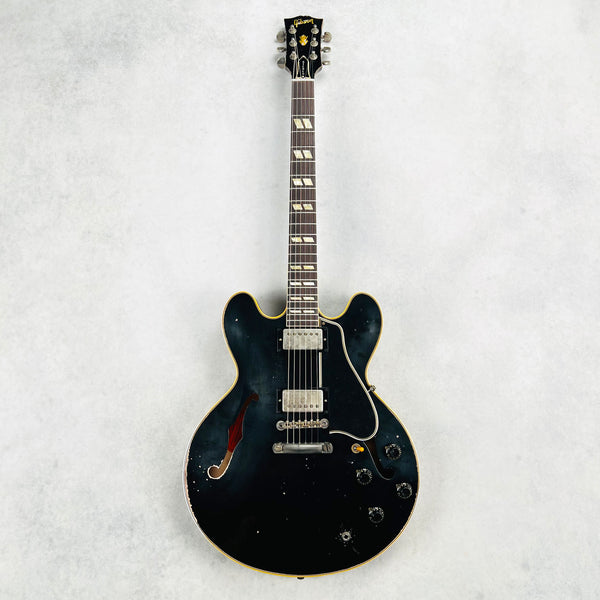 Gibson Custom Shop 1959 ES-345 Reissue Murphy Lab Heavy Aged 2025 - Ebony - 2