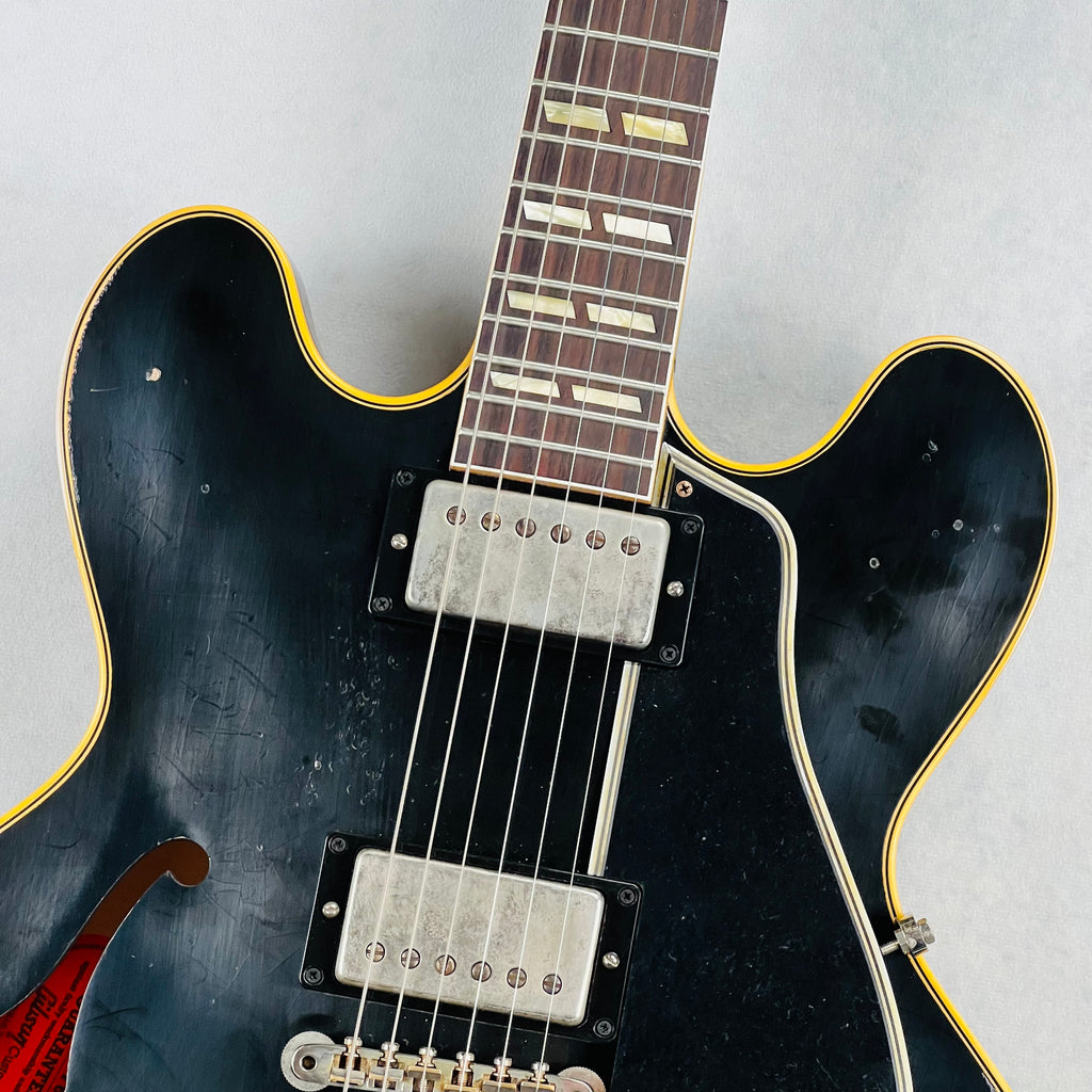 Gibson Custom Shop 1959 ES-345 Reissue Murphy Lab Heavy Aged 2025 - Ebony - 3