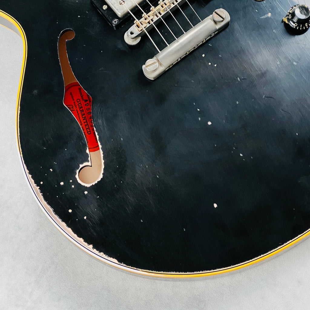 Gibson Custom Shop 1959 ES-345 Reissue Murphy Lab Heavy Aged 2025 - Ebony - 4