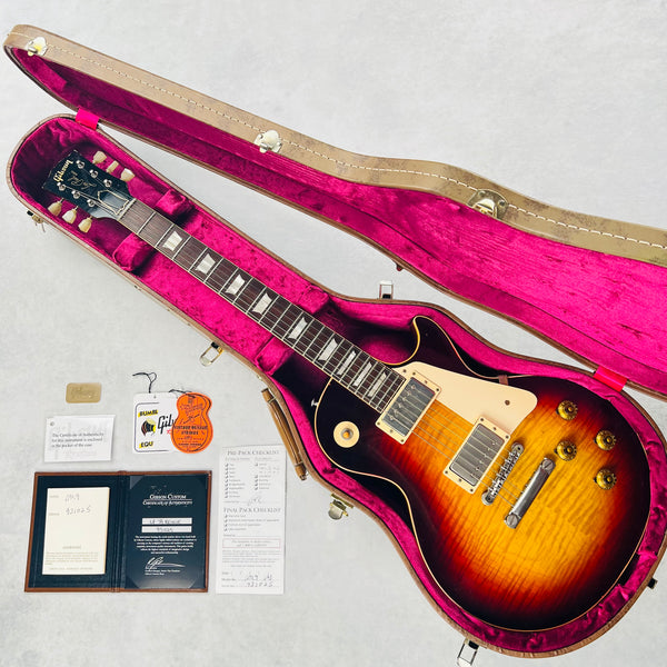 Gibson Custom Shop 1959 Les Paul Reissue Historic Makeovers Deluxe Package 2013 - Darkburst - 24
