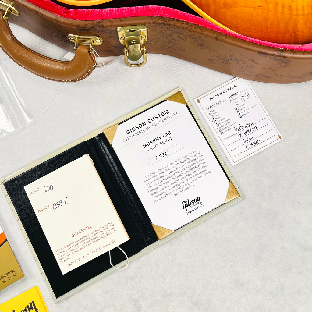 Gibson Custom Shop 1960 Les Paul Murphy Lab Light Aged Bigsby Wildwood Spec 2025 - BOTB Page 138 - 24