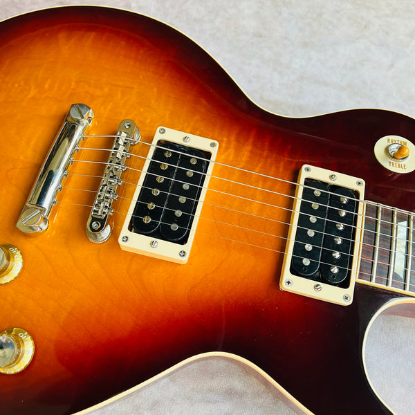 Gibson Custom Shop '60 Les Paul Reissue Gloss 2014 - Bourbon Burst - 11