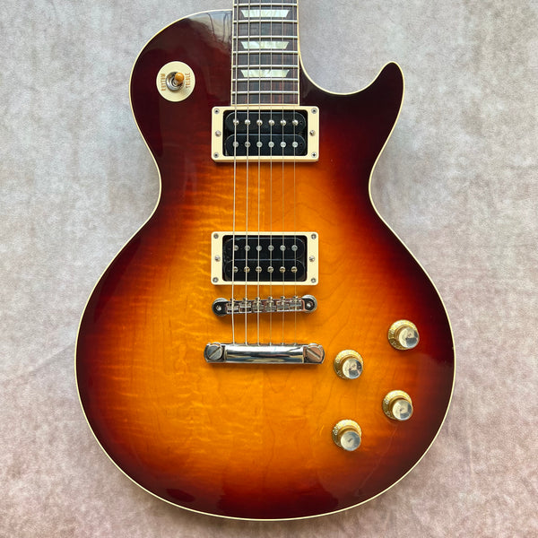 Gibson Custom Shop '60 Les Paul Reissue Gloss 2014 - Bourbon Burst - 1