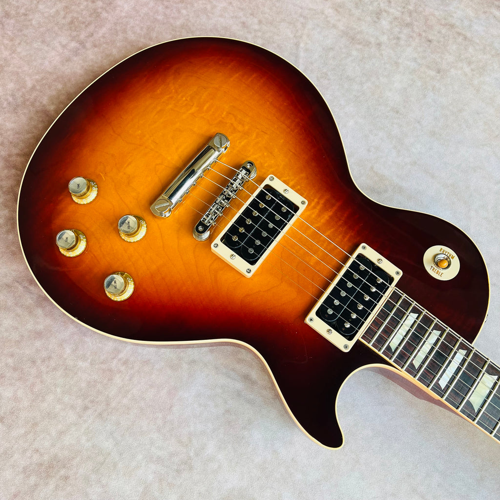 Gibson Custom Shop '60 Les Paul Reissue Gloss 2014 - Bourbon Burst - 4